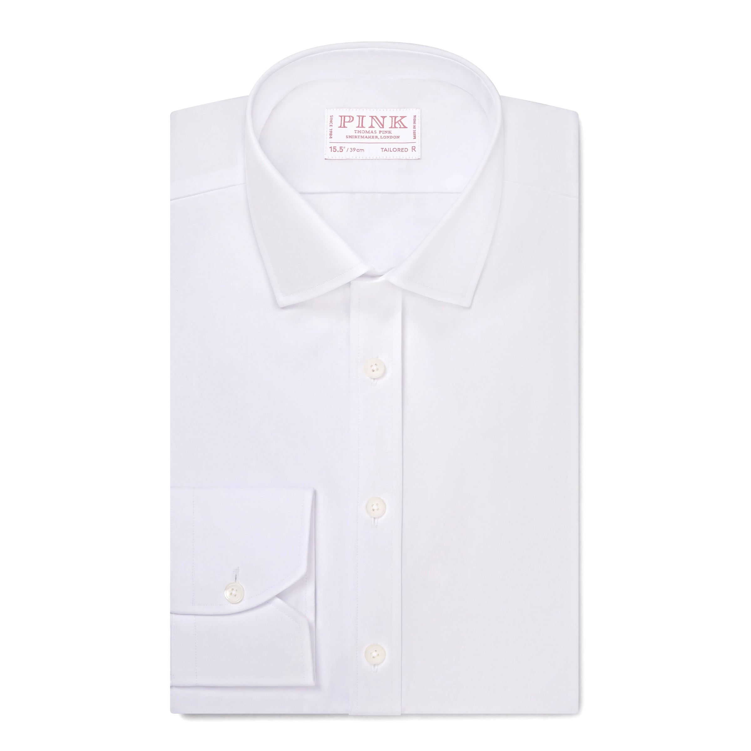 White Classic Fit Ramses Poplin Formal Shirt