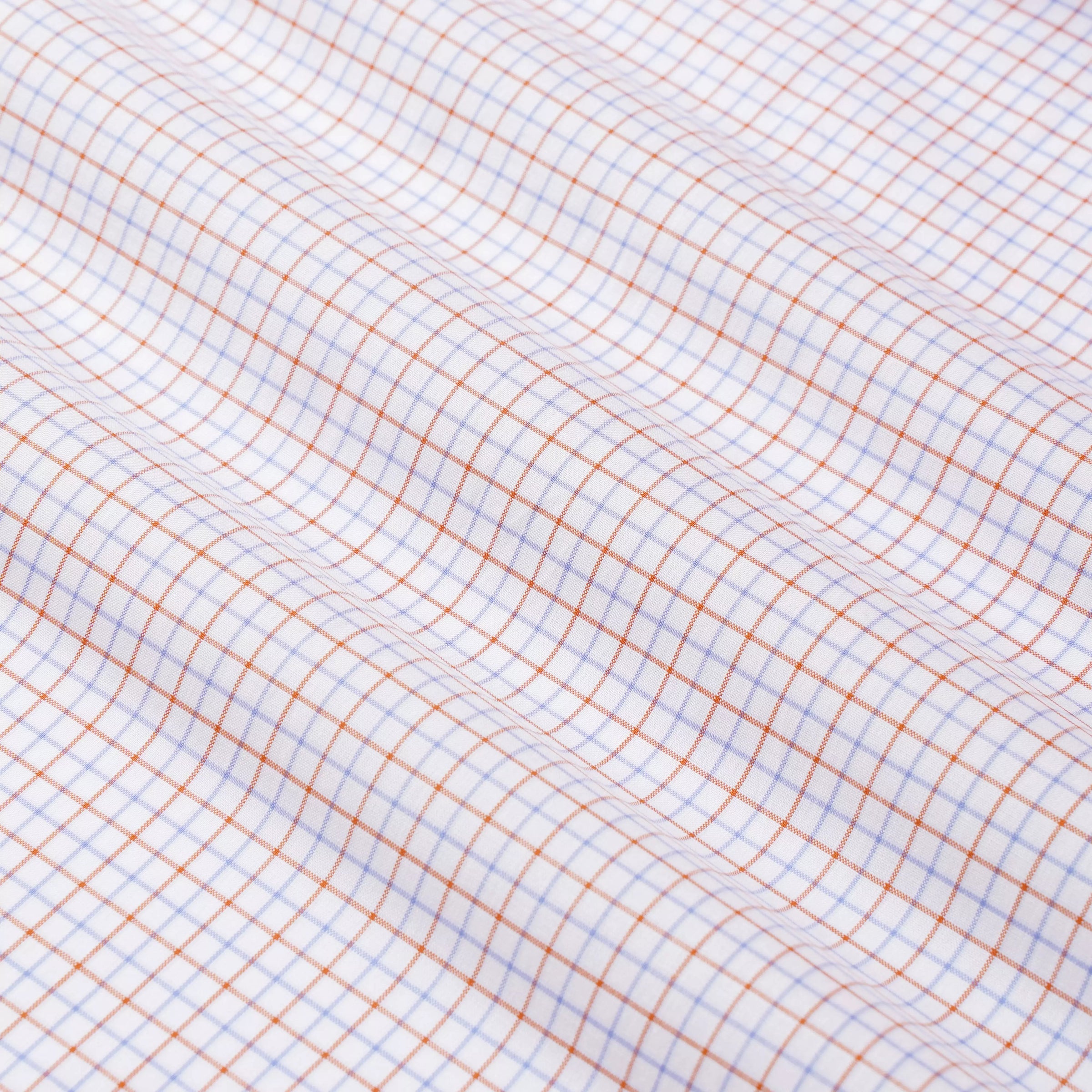 White & Multi Slim Fit Tattersall Check Formal Shirt